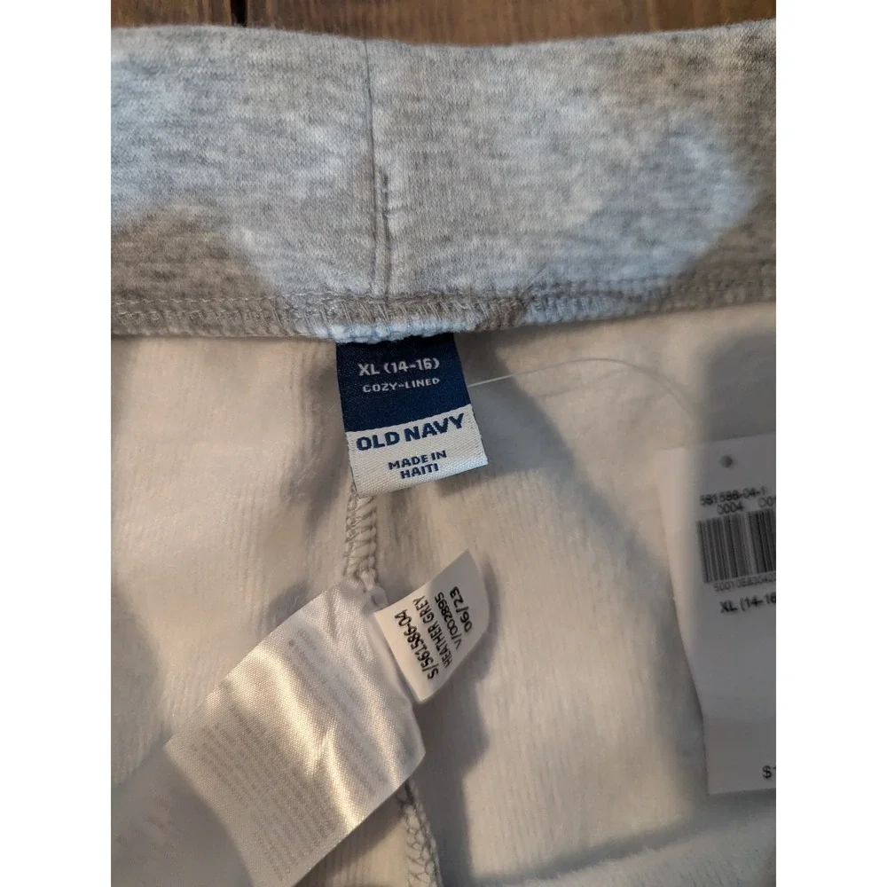Old Navy Leggings, Gray, Soft,‎ Youth XL, New With Tags